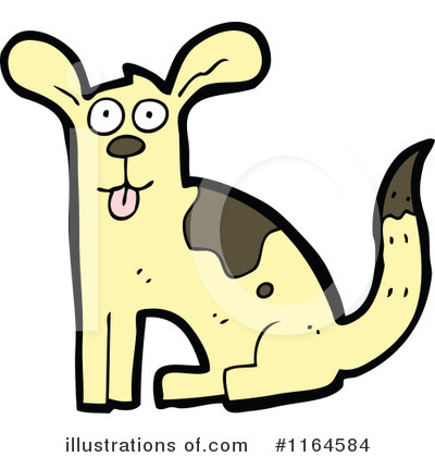 Royalty-Free (RF) Dog Clipart Illustration by lineartestpilot - Stock Sample #1164584