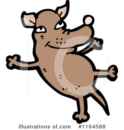 Royalty-Free (RF) Dog Clipart Illustration by lineartestpilot - Stock Sample #1164588