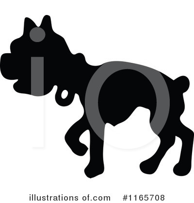 Royalty-Free (RF) Dog Clipart Illustration by Prawny Vintage - Stock Sample #1165708