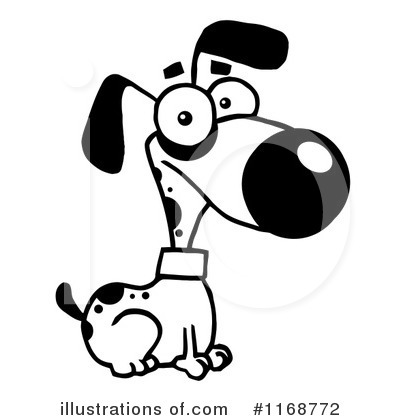 Royalty-Free (RF) Dog Clipart Illustration by Hit Toon - Stock Sample #1168772