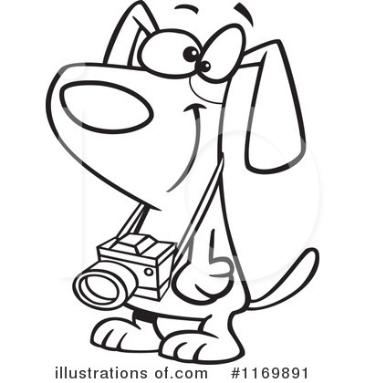 Royalty-Free (RF) Dog Clipart Illustration by toonaday - Stock Sample #1169891