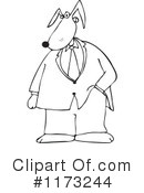Dog Clipart #1173244 by djart