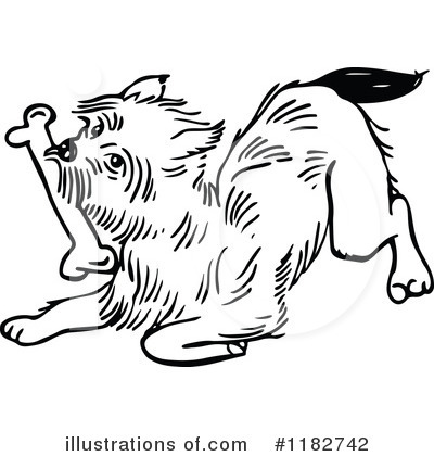 Royalty-Free (RF) Dog Clipart Illustration by Prawny - Stock Sample #1182742