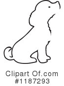 Dog Clipart #1187293 by Maria Bell