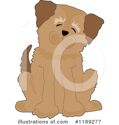 Royalty-Free (RF) Dog Clipart Illustration by Maria Bell - Stock Sample #1189277