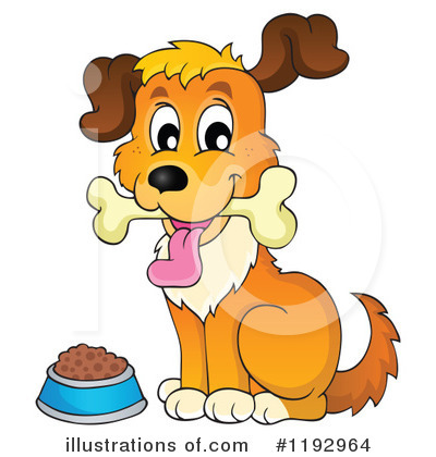 Royalty-Free (RF) Dog Clipart Illustration by visekart - Stock Sample #1192964