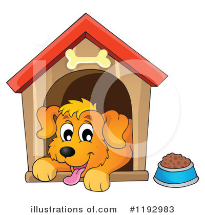 Royalty-Free (RF) Dog Clipart Illustration by visekart - Stock Sample #1192983