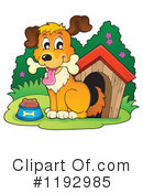 Dog Clipart #1192985 by visekart