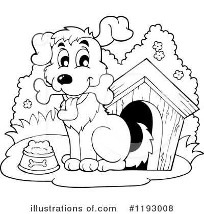 Royalty-Free (RF) Dog Clipart Illustration by visekart - Stock Sample #1193008