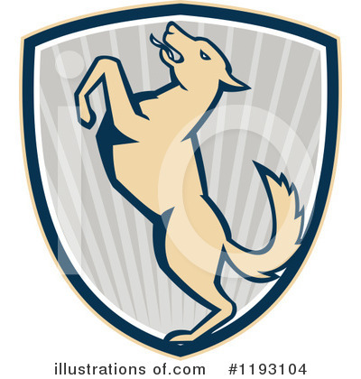 Royalty-Free (RF) Dog Clipart Illustration by patrimonio - Stock Sample #1193104