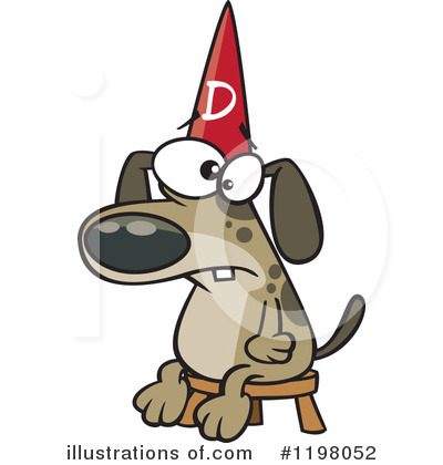 Royalty-Free (RF) Dog Clipart Illustration by toonaday - Stock Sample #1198052