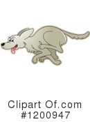 Dog Clipart #1200947 by Lal Perera