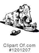 Dog Clipart #1201207 by Prawny Vintage