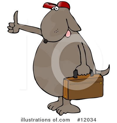 Hitchhiking Clipart #12034 by djart