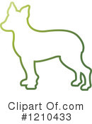 Dog Clipart #1210433 by Lal Perera