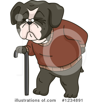 Royalty-Free (RF) Dog Clipart Illustration by BNP Design Studio - Stock Sample #1234891