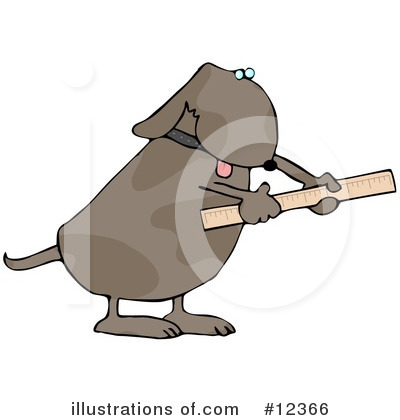 Royalty-Free (RF) Dog Clipart Illustration by djart - Stock Sample #12366