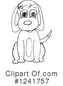 Dog Clipart #1241757 by Andrei Marincas