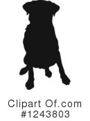 Dog Clipart #1243803 by Maria Bell