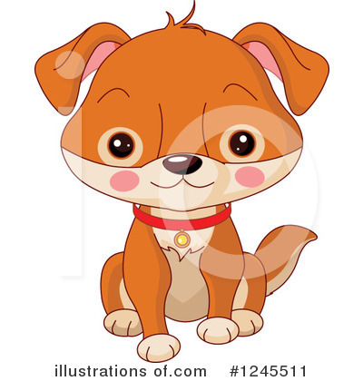 Royalty-Free (RF) Dog Clipart Illustration by Pushkin - Stock Sample #1245511