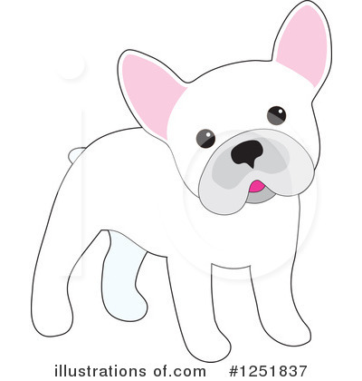 Frenchie Clipart #1251837 by Maria Bell