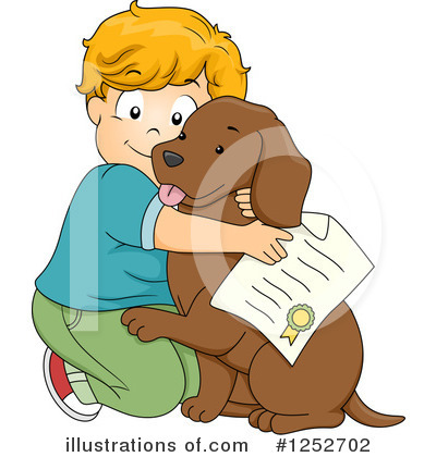 Royalty-Free (RF) Dog Clipart Illustration by BNP Design Studio - Stock Sample #1252702