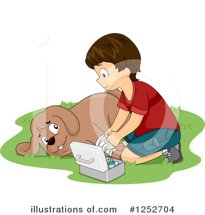 Royalty-Free (RF) Dog Clipart Illustration by BNP Design Studio - Stock Sample #1252704