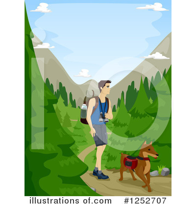 Royalty-Free (RF) Dog Clipart Illustration by BNP Design Studio - Stock Sample #1252707