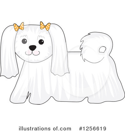 Royalty-Free (RF) Dog Clipart Illustration by Maria Bell - Stock Sample #1256619