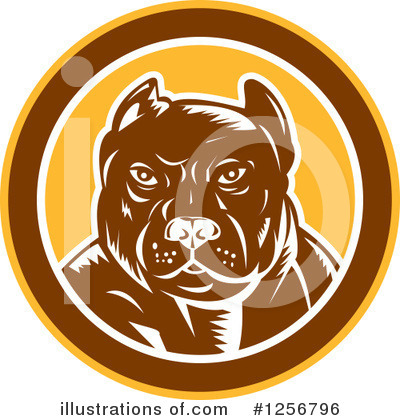 Royalty-Free (RF) Dog Clipart Illustration by patrimonio - Stock Sample #1256796