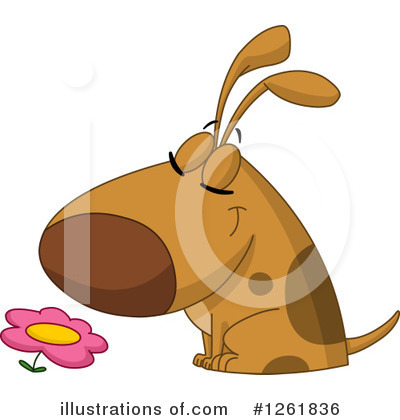 Royalty-Free (RF) Dog Clipart Illustration by yayayoyo - Stock Sample #1261836