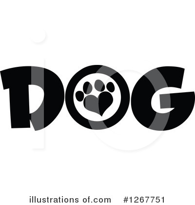Paw Print Clipart #1267751 by Hit Toon