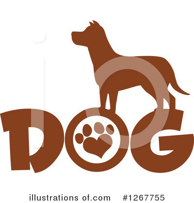 Royalty-Free (RF) Dog Clipart Illustration by Hit Toon - Stock Sample #1267755