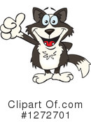 Dog Clipart #1272701 by Dennis Holmes Designs