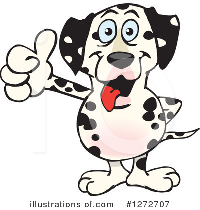 Royalty-Free (RF) Dog Clipart Illustration by Dennis Holmes Designs - Stock Sample #1272707