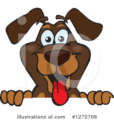 Royalty-Free (RF) Dog Clipart Illustration by Dennis Holmes Designs - Stock Sample #1272708