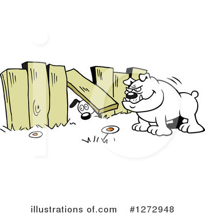 Bulldogs Clipart #1272948 by Johnny Sajem
