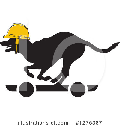 Royalty-Free (RF) Dog Clipart Illustration by Lal Perera - Stock Sample #1276387