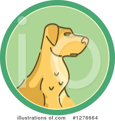 Royalty-Free (RF) Dog Clipart Illustration by BNP Design Studio - Stock Sample #1276664