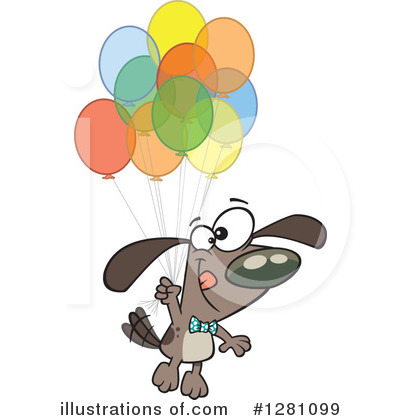 Balloon Clipart #1281099 by toonaday