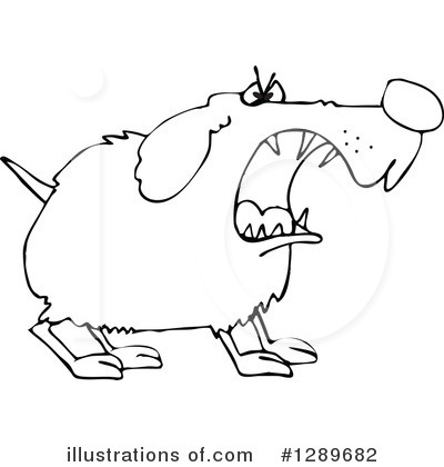 Royalty-Free (RF) Dog Clipart Illustration by djart - Stock Sample #1289682