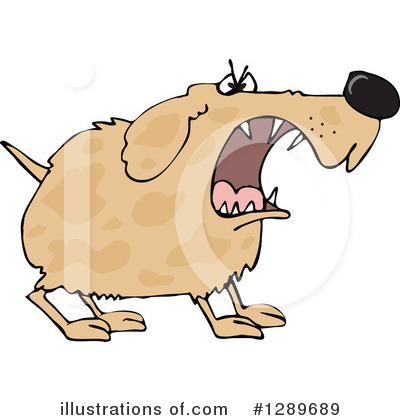 Royalty-Free (RF) Dog Clipart Illustration by djart - Stock Sample #1289689