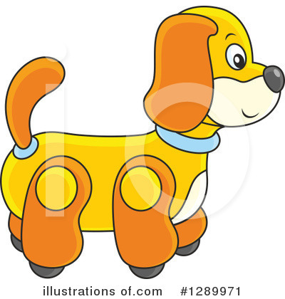 Royalty-Free (RF) Dog Clipart Illustration by Alex Bannykh - Stock Sample #1289971