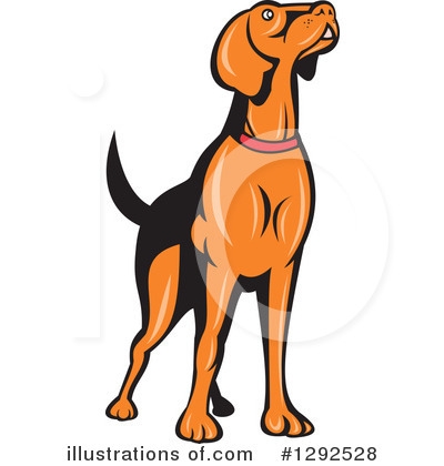 Royalty-Free (RF) Dog Clipart Illustration by patrimonio - Stock Sample #1292528