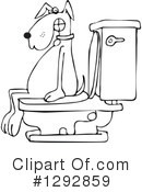 Dog Clipart #1292859 by djart