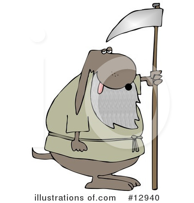 Royalty-Free (RF) Dog Clipart Illustration by djart - Stock Sample #12940