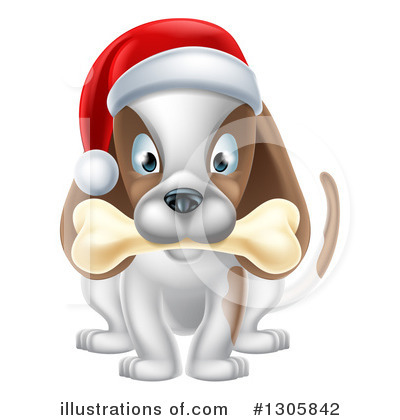 Royalty-Free (RF) Dog Clipart Illustration by AtStockIllustration - Stock Sample #1305842
