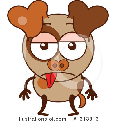 Dog Clipart #1313813 by Zooco