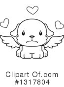 Dog Clipart #1317804 by Cory Thoman