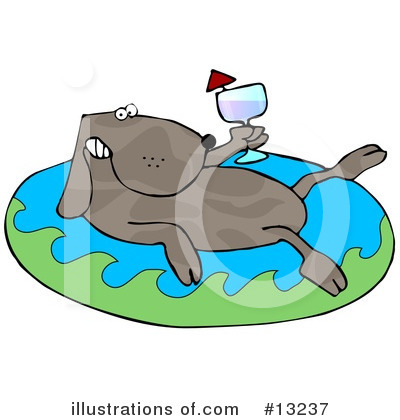 Royalty-Free (RF) Dog Clipart Illustration by djart - Stock Sample #13237